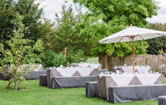 Open Air Hochzeit im Paulinen Hof